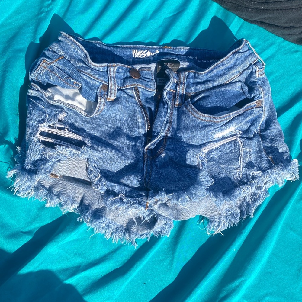 Blue Jean shorts, size 00/24